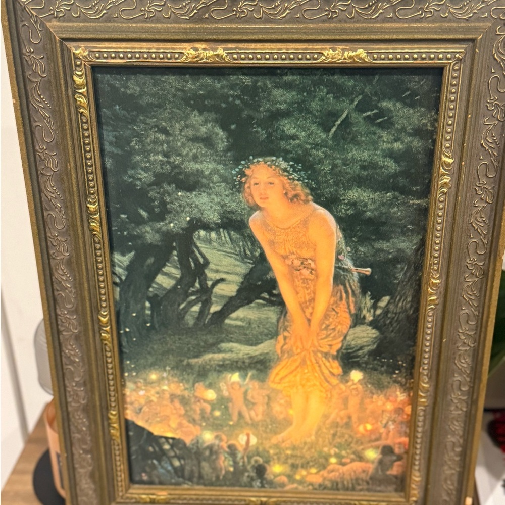 Vintage Midsummer Eve Fairy Art Print – Edward Robert Hughes Style - Picture 5 of 11
